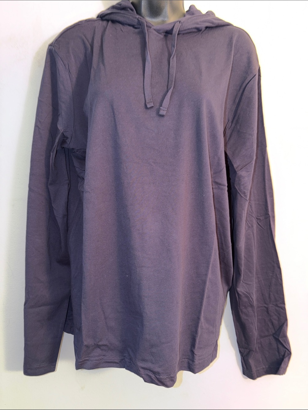 Men's Hooded Long-Sleeve Shirt - Navy